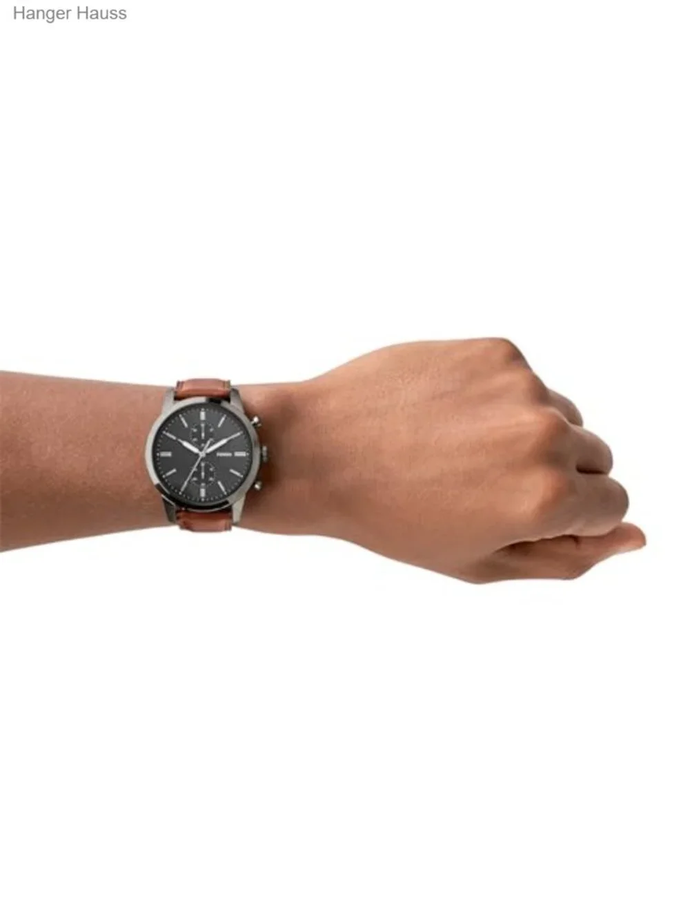 Men's Fossil Townsman Chronograph Leather Watch